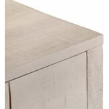  Konzolni stol bijeli 110 x 35 x 75 cm od masivnog drva manga | Eponuda.com