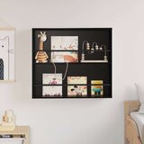  Polica za časopise Crni hrast 80 x 12 x 70 cm Konstruirano drvo | shoptok.hr