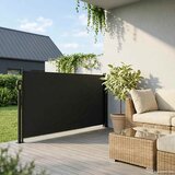  Uvlačiva bočna tenda 120 x 600 cm crna | shoptok.hr