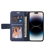 INORCO GQ.UTROBE Za iPhone 14 Pro Max PU usnjena torbica za denarnico, pravokotna kovinska dekoracija Folio Flip, zložljivo stojalo za telefon, (22035323) | Shoptok.si