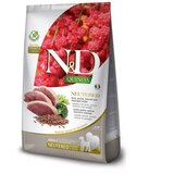 N&d quinoa Neutered Duck, Broccoli & Asparagus Medium/Maxi 2.5 kg Cene