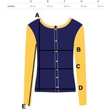 Pri Thin long sweatshirt with a diagonal zipper and a BEATA neck warmer | Shoptok.si