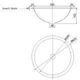 Sapho Okrugao umivaonik od nehrđajućeg čelika u srebrnoj boji ø 40,5 cm – | shoptok.hr