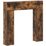  Okvir za kamin Dimljeni hrast 102 x 18 x 100,5 cm | shoptok.hr