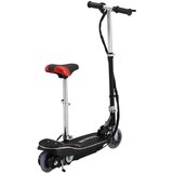  Dječji romobil sa sjedalom i LED svjetlima 120 W crni | shoptok.hr