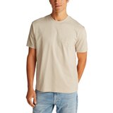 Calvin Klein Jeans Polo majice dolgi rokavi CK APPLIQUE TEE J30J327494 Bež Cene