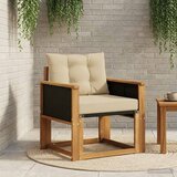  Srednja sofa za van Čvrsto drvo akacije Prirodna | shoptok.hr