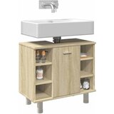 Maison Chic Kopalniška omarica - Kopalniški kabinet sonoma hrast 60x32x53,5 cm iverna plošča, (21794413) | Shoptok.si