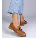 Gemre Brown eco-leather moccasins with Kalenda ornament | shoptok.hr