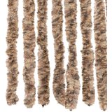  Zastor protiv muha bež-tamnosmeđi 90 x 200 cm od šenila | shoptok.hr