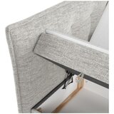 Maison de Rêve Svetlo siva boxspring postelja s prostorom za shranjevanje 180x200 cm Sinai – | Shoptok.si