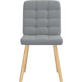  Jedilni stoli 6 kosov svetlo sivo blago | Shoptok.si