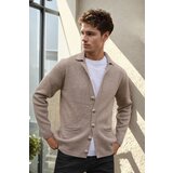 Dewberry 36916 Double Breasted Collar Mens Cardigan-VİZON | shoptok.hr