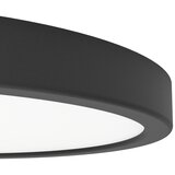 Eglo 901326-LED Plafonsko svetlo za kupatilo FUEVA LED/14,2W/230V Ø27,8 cm IP44 crno | Eponuda.com