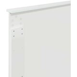  Uzglavlje s uzglavljem Sjajno bijelo 75 cm Konstruirano drvo | shoptok.hr