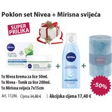  Poklon set Nivea + Mirisna svijeća Cijene