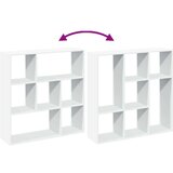 vidaXL Sobna pregrada / regal za knjige bijeli 102x29x103,5 cm drveni | shoptok.hr