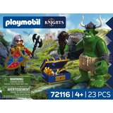 Playmobil 72116 - Trol z zakladom levjih vitezov - 1 k. Cene