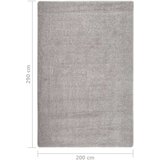 vidaXL Čupavi tepih svjetlosivi 200 x 290 cm protuklizni | shoptok.hr