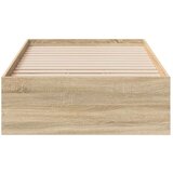  Krevetna Okvir Sonoma Hrast 90x190 cm Konstruirano Drvo | shoptok.hr