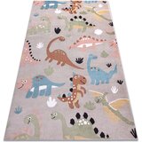 RugsX Preproge Preproga FUN Dino za otroke dinozavri bež 80x150 cm Bež | Shoptok.si