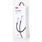 XO Kabel NB-Q252A USB-C na 8-pin Lightning 27W 1m črn, (21099207) | Shoptok.si
