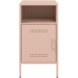  Noćni ormarići 2 kom ružičasti 36x39x68 cm čelik | shoptok.hr