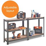 Vonhaus Polica s 5 Policama 1.5m HAMMERITE | shoptok.hr