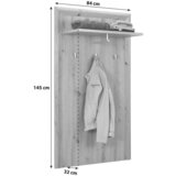 Zandiara Garderobni Panel Kashmir New, Barva Hrasta | Shoptok.si