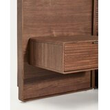 Kave Home Smeđi bračni krevet od masivne breze s podnicom 160x200 cm Norlen – | shoptok.hr