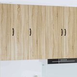 vidaXL zidni kuhinjski ormarić s policom sonoma hrast 40 x 31 x 100 cm | shoptok.hr