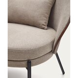 Kave Home Svjetlo smeđa fotelja Eamy – | shoptok.hr