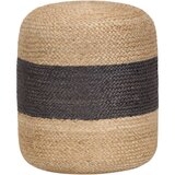 vidaXL ročno izdelan tabure temno siv 40x45 cm juta Cene