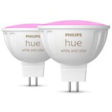  Set od 4 LED RGBW prigušive sijalice Philips Hue WACA GU5,3/MR16/6,3W/12V | Eponuda.com