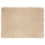  Tepih od umjetne ovčje kože TAFALLA Bež 120 x 170 cm Poliester | shoptok.hr