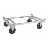 Kongamek transportni voziček za palete, pocinkan, višina 355 mm, brez zavore | Shoptok.si