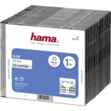 Hama 1x25 Slim CD Jewel Case transparent/black 51167 Cijene