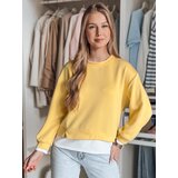 DStreet Bluza damska oversize LUZZIO żółta