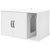  Mačja Kuća Bijelo 85 x 55 x 50 cm Konstruirano drvo | shoptok.hr