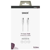 SINOX antenski kabel SOV09005 5 m 70 db | Shoptok.si