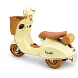  Licencirani motor na akumulator Vespa XW-05 35W – bež | Shoptok.si