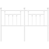  Metalno zamjensko uzglavlje bijelo 140 cm | shoptok.hr