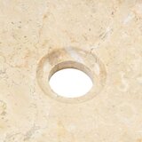 vidaXL Umivalnik 40x12 cm marmor krem | Shoptok.si
