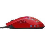 Rampage Miš gaming SMX-R66 ROCKET Ultra Light Red RGB LED 12000dpi | Eponuda.ba