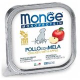 Monge pašteta za štence i mlade pse sa ukusom piletine i jabuke 150g Cene