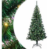 vidaXL Umjetna preddekorirana božićna jelka med 150 LED Zelena 150 cm, (5000074888) | Shoptok.si
