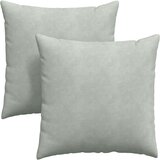 vidaXL jastučići za sofu 2 pcs svijetlo siva 80 x 80 cm | shoptok.hr