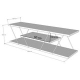 Hanah home canaz - gold, marble goldmarble tv stand | ePonuda.com