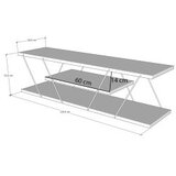 Hanah home TV komoda Canaz, 120 cm, Krem-zlatna | Eponuda.ba