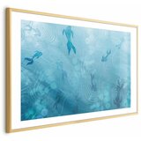  Plakat - Japanese Pond 30x21 Zlatni okvir s margom | shoptok.hr